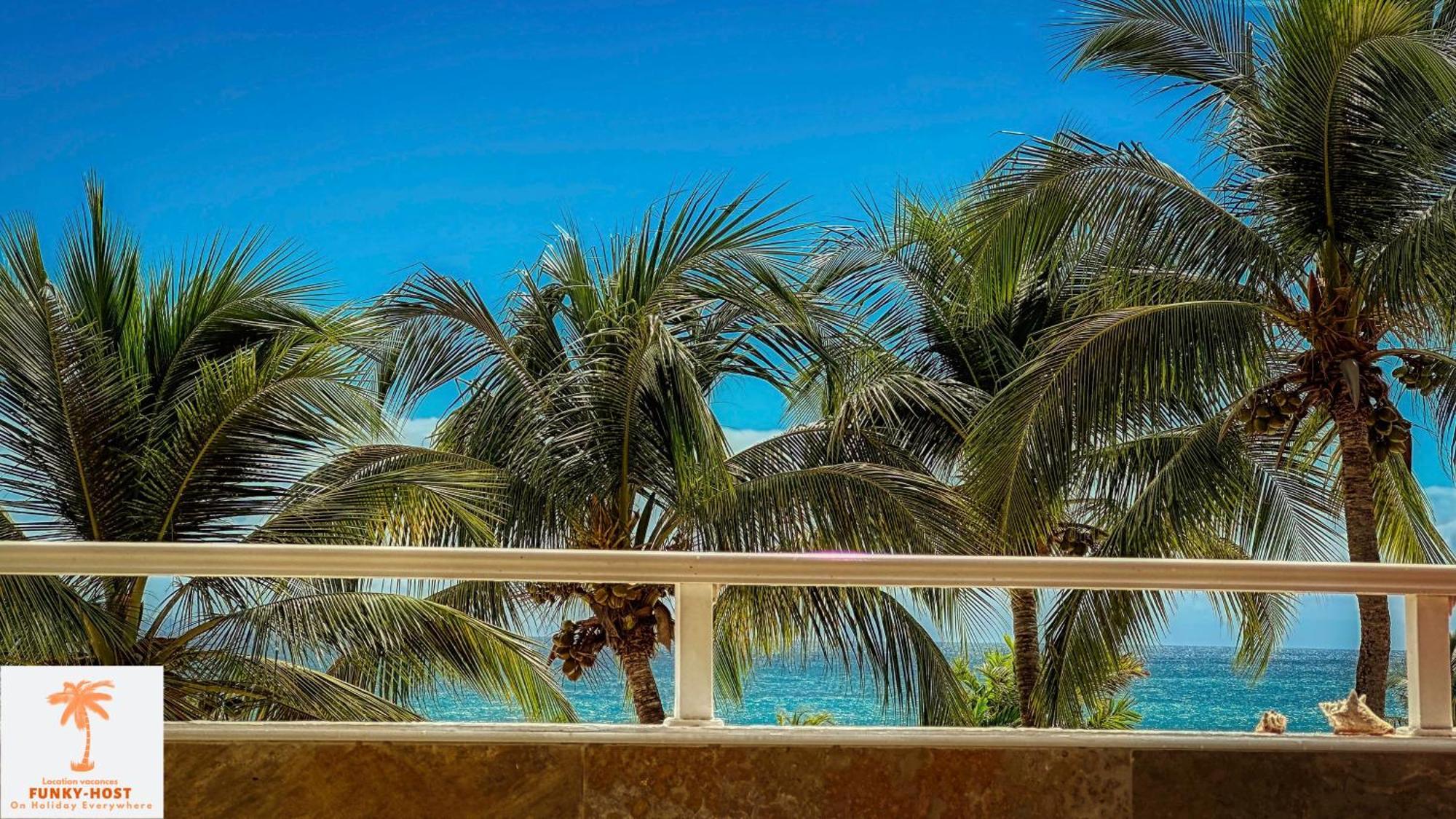 Ti Kaz Funky Host -T3 Vue Mer Premium 3 Etoiles - Village Vacances Sainte Anne Guadeloupe מראה חיצוני תמונה