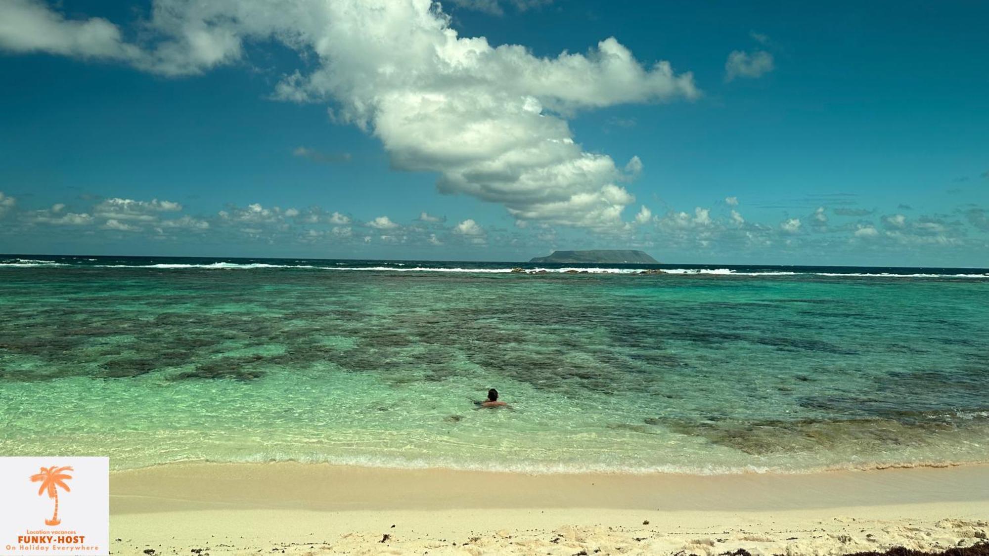 Ti Kaz Funky Host -T3 Vue Mer Premium 3 Etoiles - Village Vacances Sainte Anne Guadeloupe מראה חיצוני תמונה